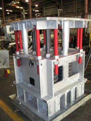 Big ton with load flange guides
